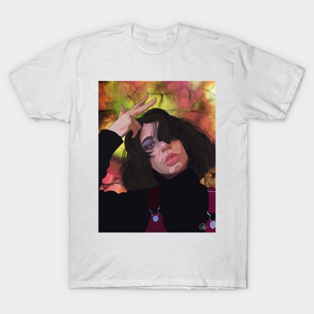 Portrait of Davi T-Shirt by Mandiehatter